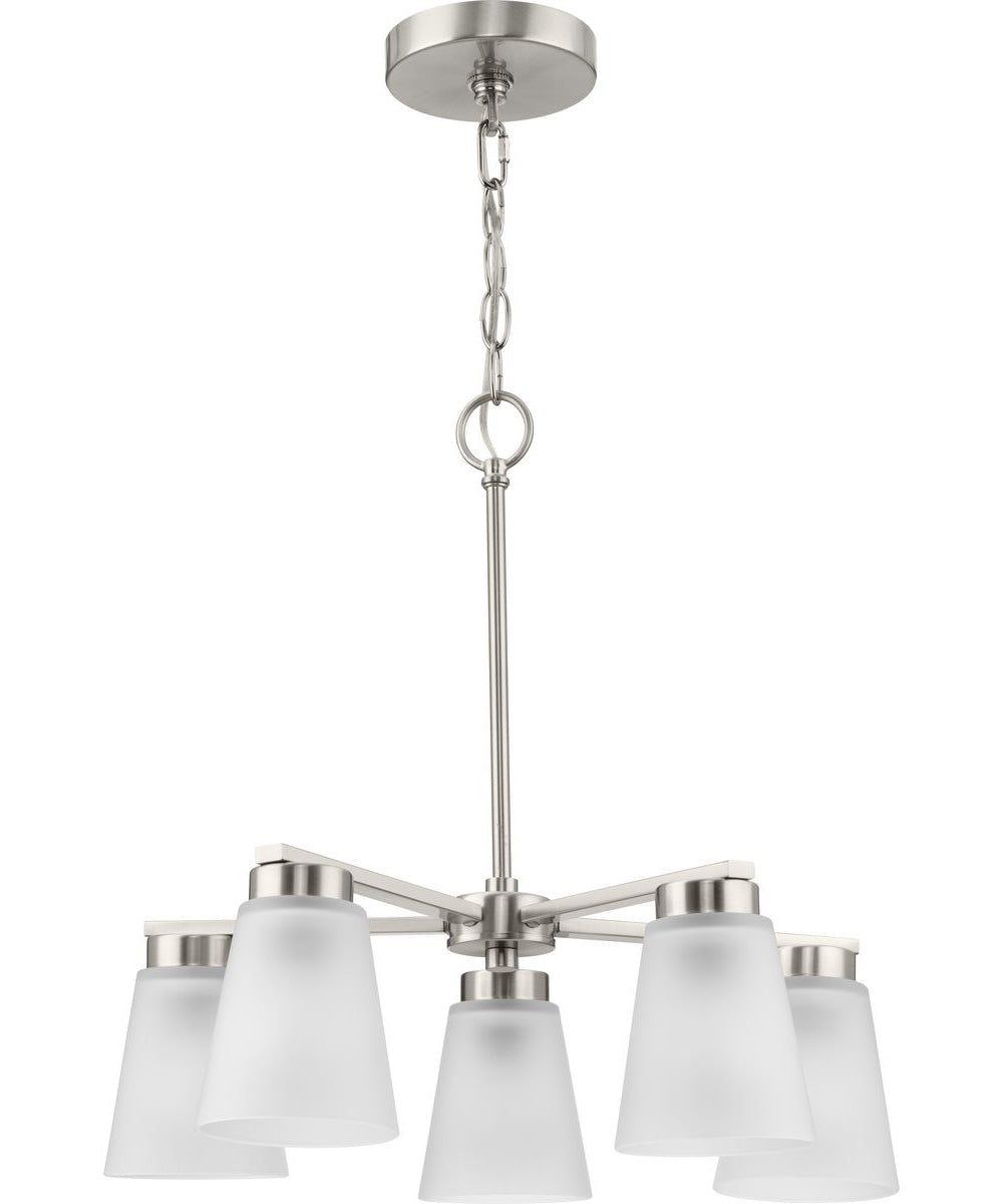 Tanner 5-Light Chandelier Brushed Nickel