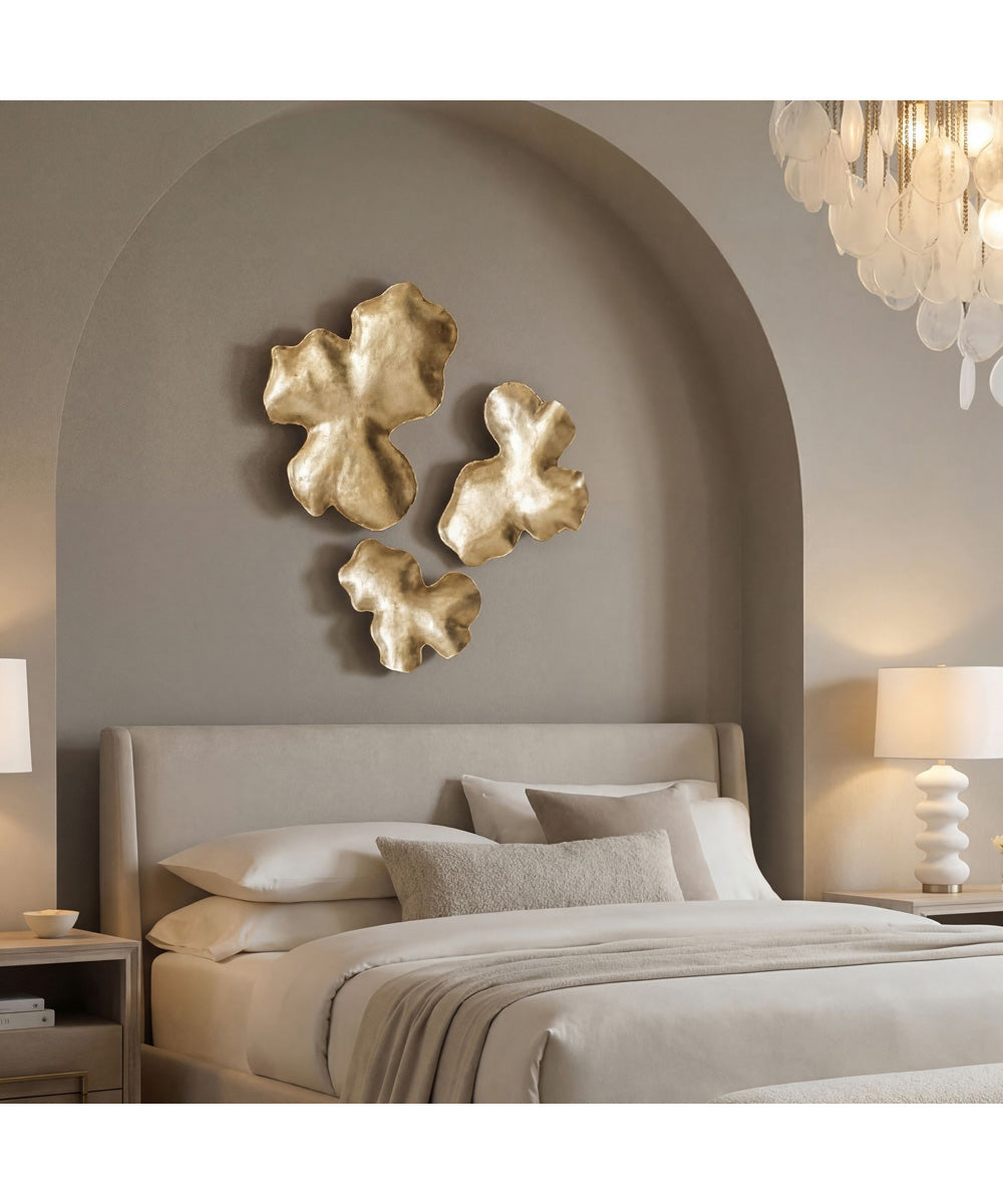 Lumina Gold Wall Decor, Set of 3