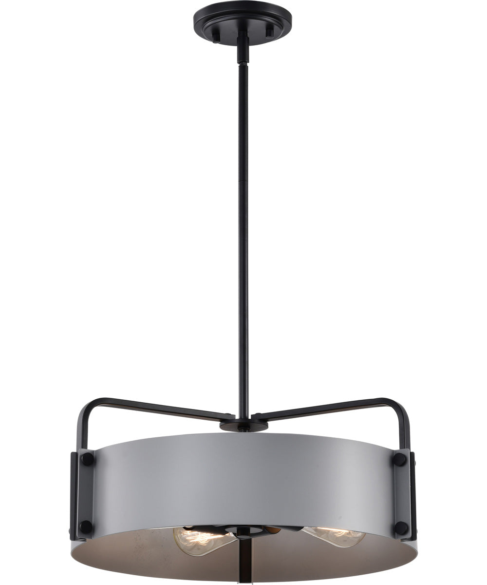 Altos 4-Light Pendant Matte Gray