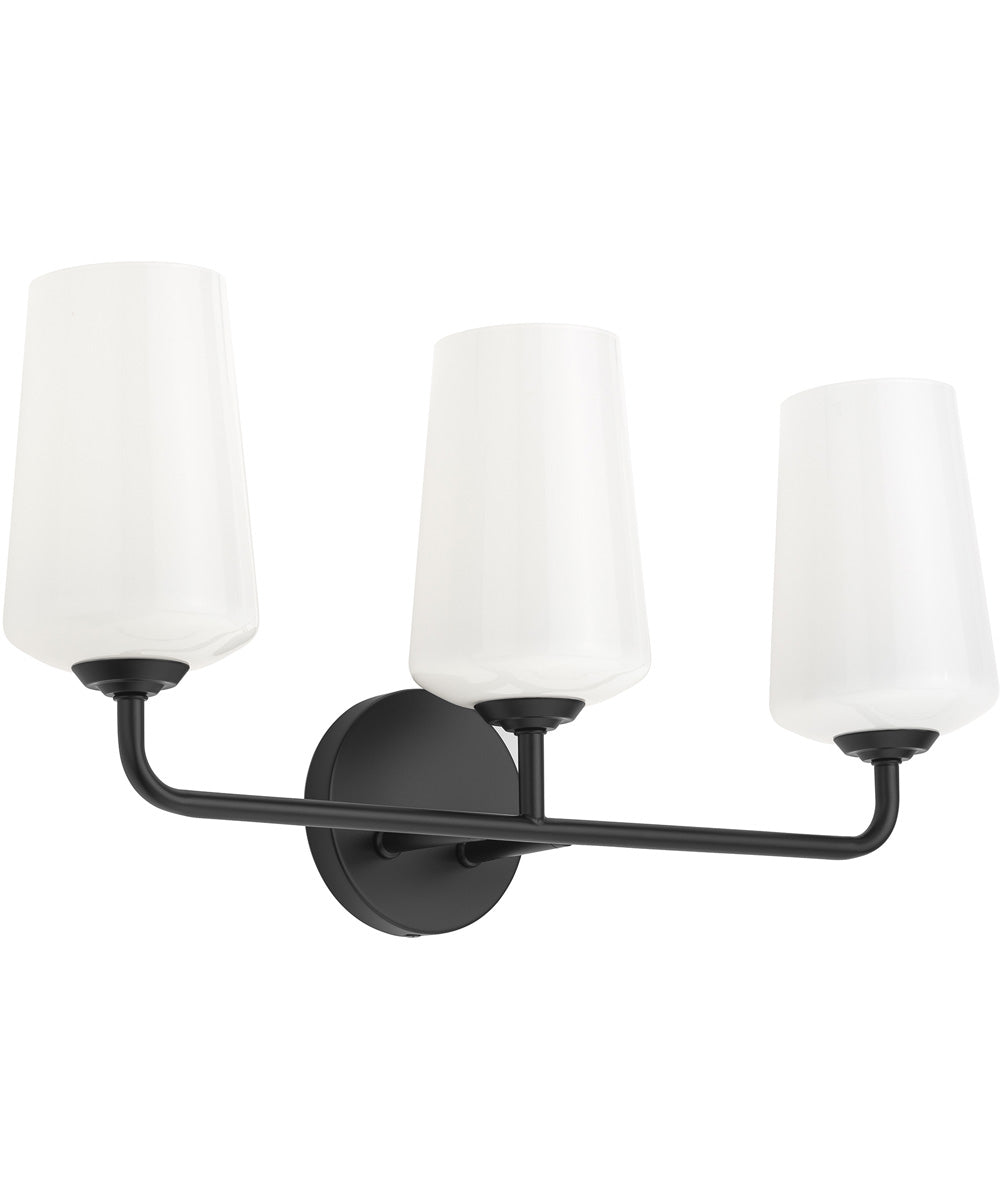 Celino 3-Light Bath & Vanity Black