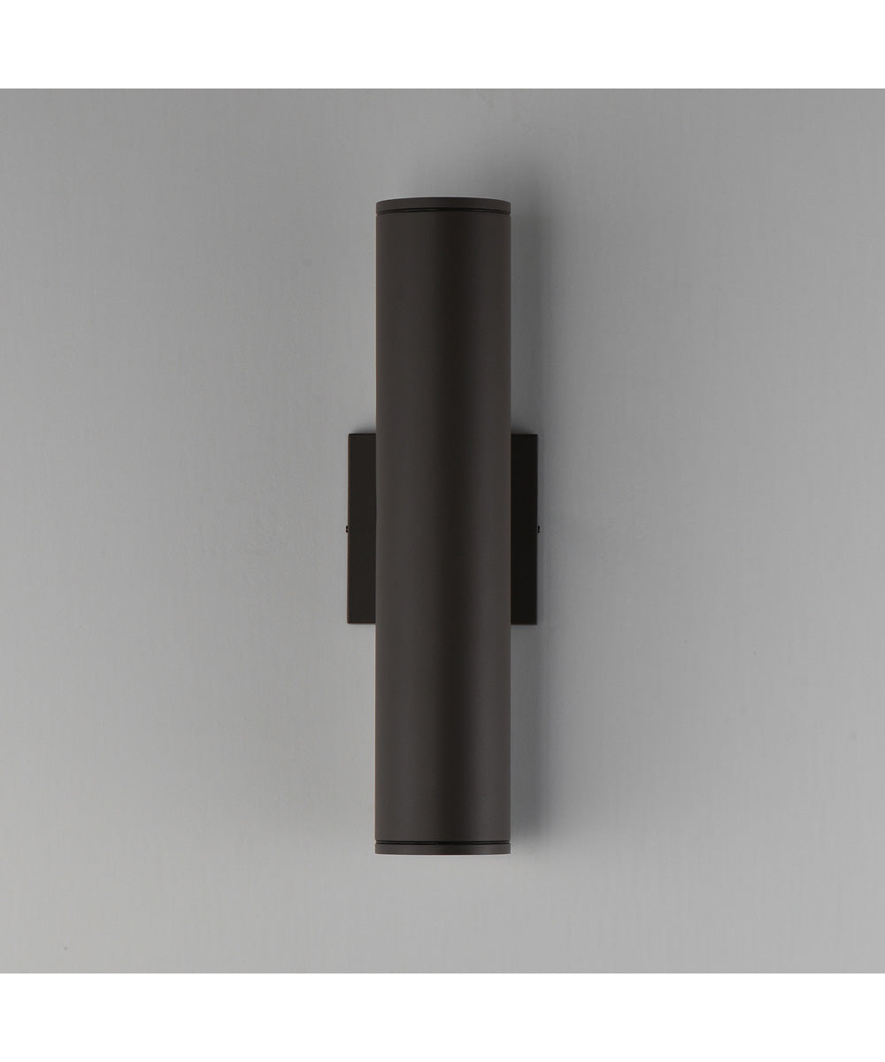 Caldera 15 inch Outdoor Wall Sconce Architectural Bronze