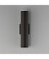 Caldera 15 inch Outdoor Wall Sconce Architectural Bronze