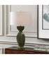 Curhan Green Glaze Table Lamp