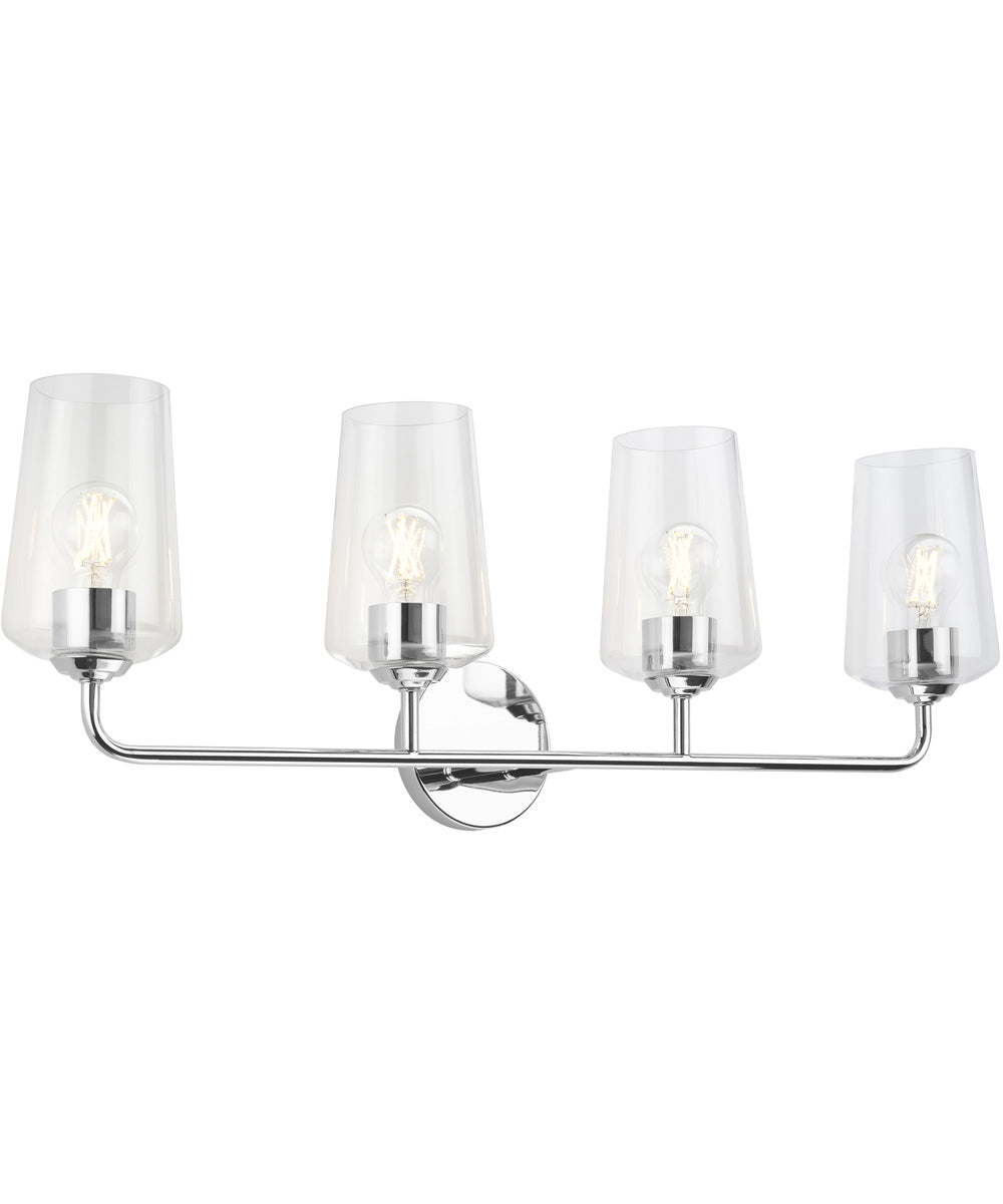 Celino 4-Light Bath & Vanity Polished Chrome