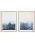 Holport Wall Art Set Set of 2 Blue/White