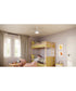Nolyn 52 in. 3-Blade Modern LED Ceiling Fan Matte White