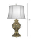 31"H 3-Way Table Lamp Roman Bronze