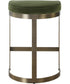 Ivanna Brass Moss Counter Stool