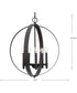 Allegheny 5-Light Pendant Matte Black