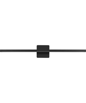 Phase 5 32 in. Slim Modern 3CCT Integrated LED Linear Vanity Light Matte Black