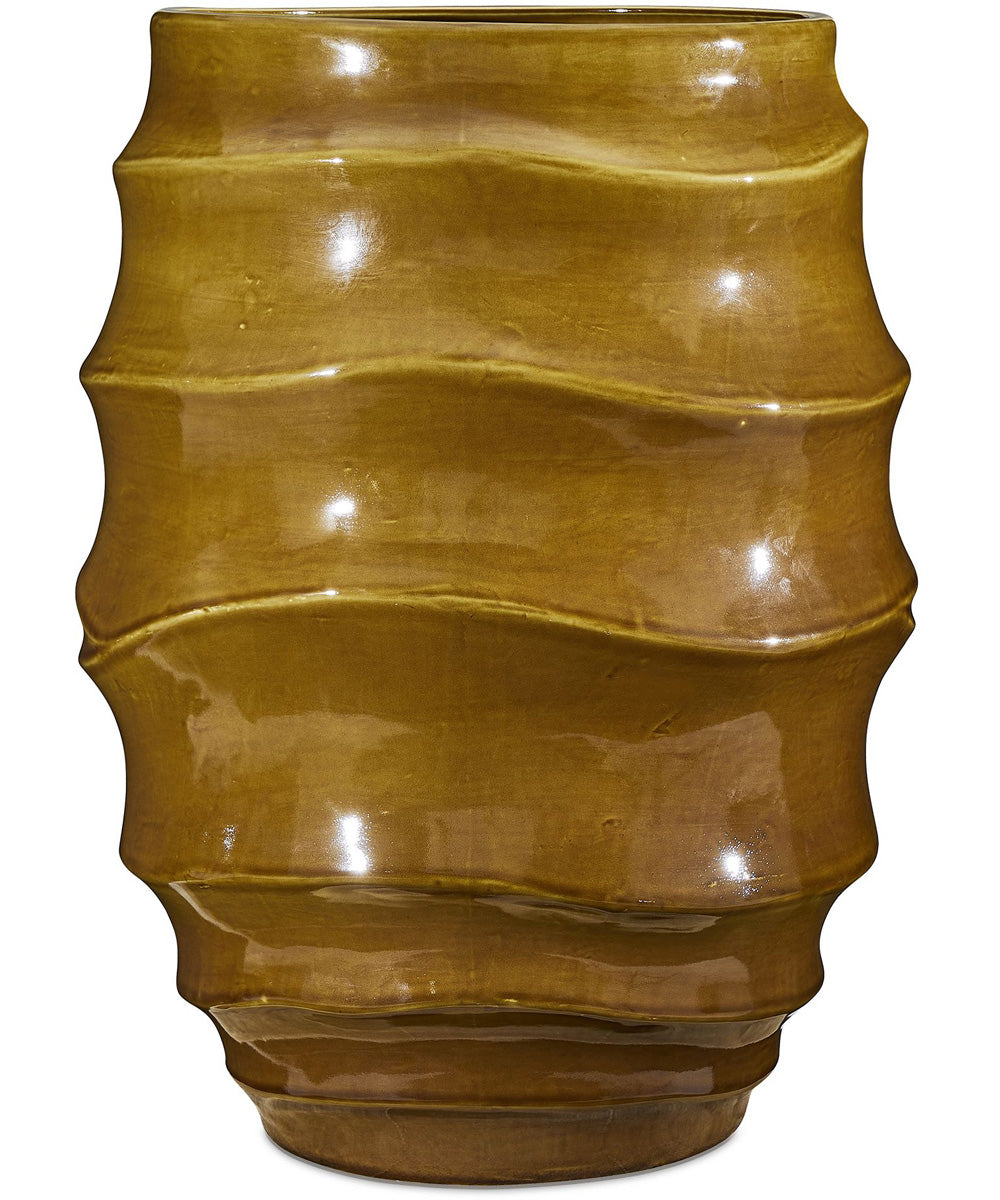 Canyon Wave Indoor-Outdoor Earthy Planter