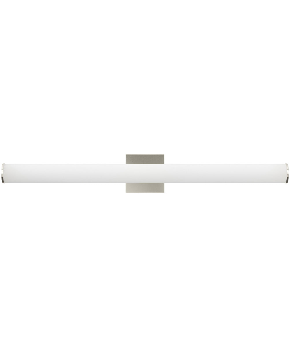 Phase 6.2 36 in. 5CCT Integrated LED Linear Vanity Light Brushed Nickel
