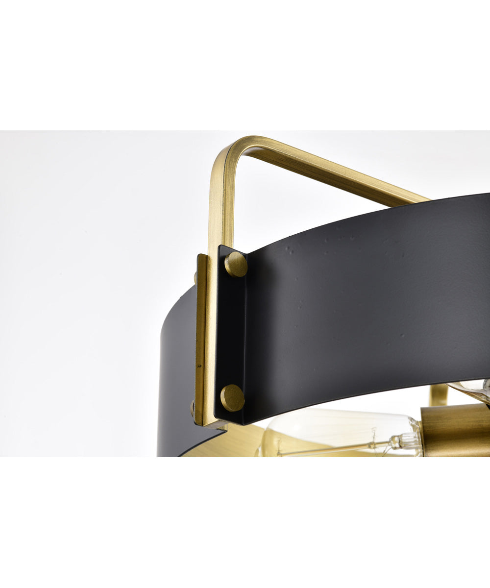 Altos 5-Light Pendant Matte Black