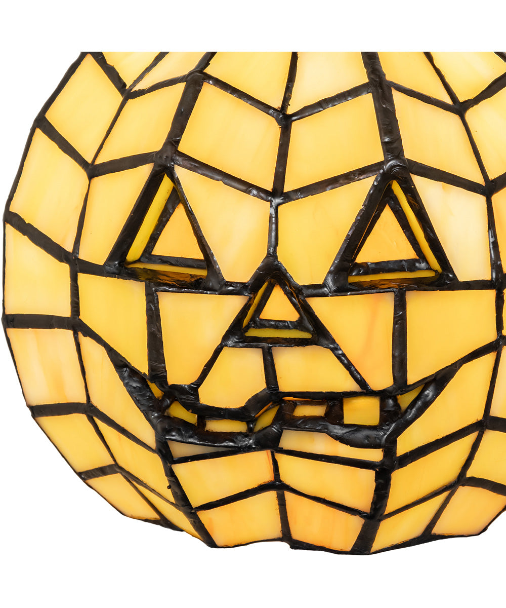 7" High Jack O'Lantern Accent Lamp