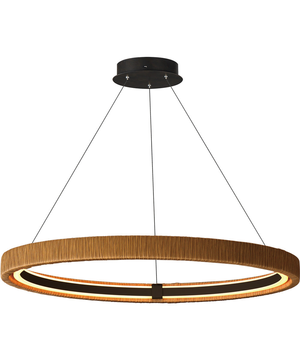 Kaia 36 inch Pendant - 5CCT Antique Bronze