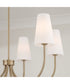 Averitt 6-Light Chandelier Aged Brass