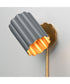 Primrose 1-Light Wall Sconce Gold Leaf