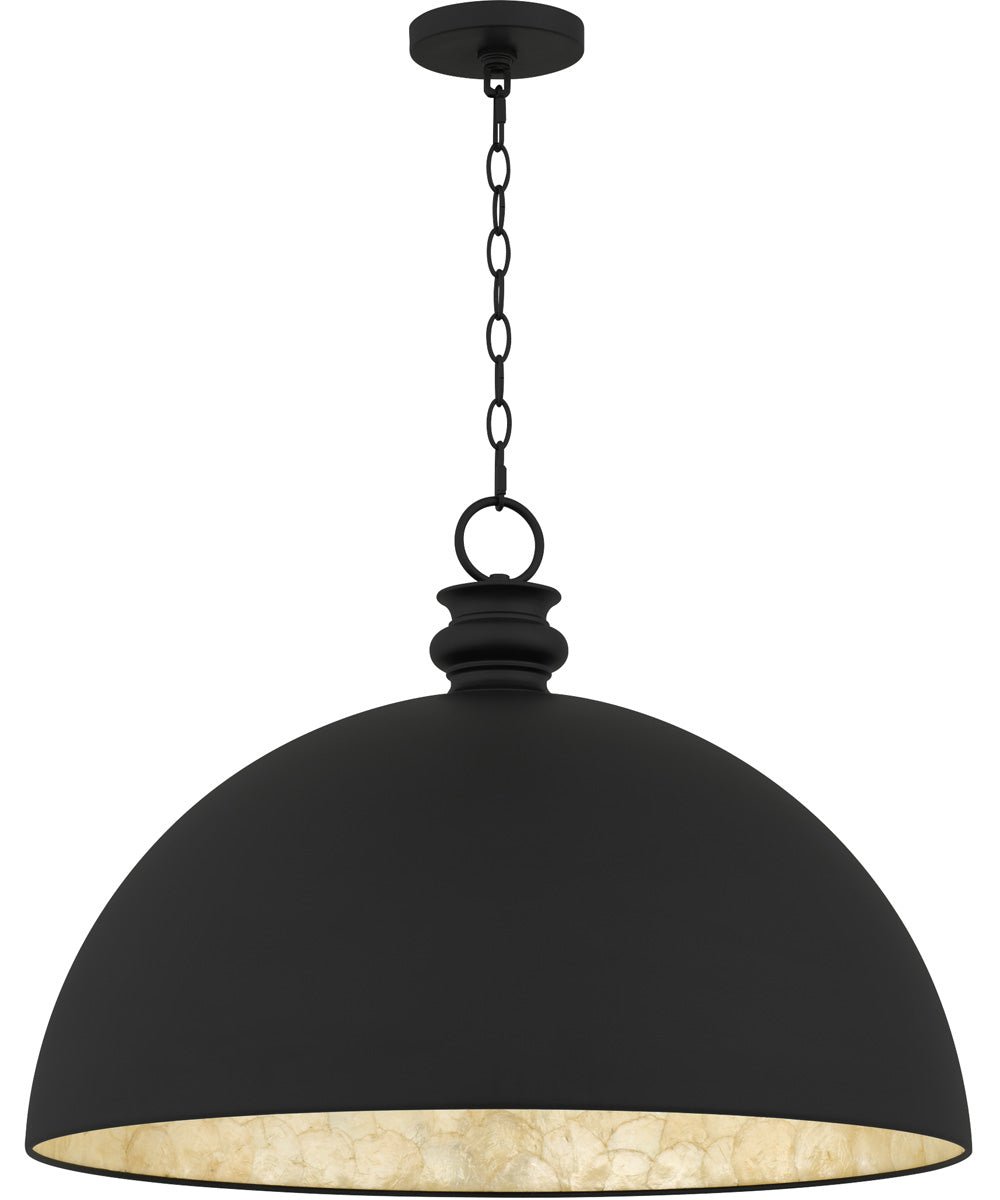 Braylon 1-light Pendant Matte Black