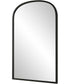 22x34" Wall Mirror with Satin Black
