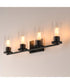 Livingston 4-Light Bath Vanity Black