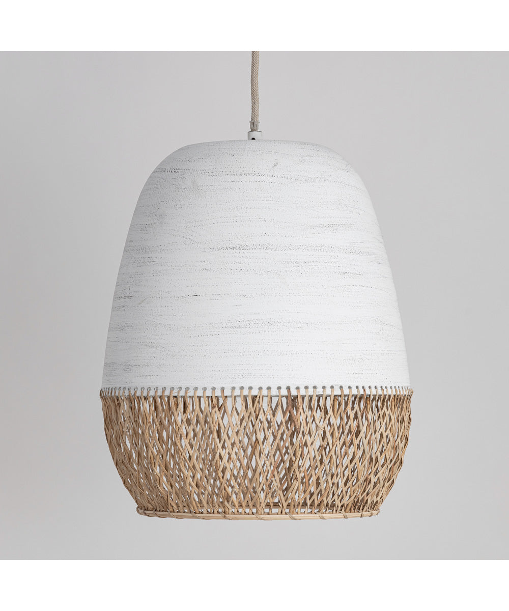 Tamba 1-Light Pendant Ivory