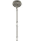 Pilar Extra Large 6-Light Chandelier Brushed Nickel