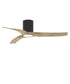 Drifter 52 inch Outdoor Hugger Fan w LED Black / Driftwood