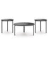 Dorylin Occasional Table Set Set of 3 Black