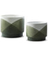Ardenridge Planter Set Set of 2 Green/White