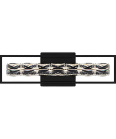 Dazzle Medium Bath Light Matte Black