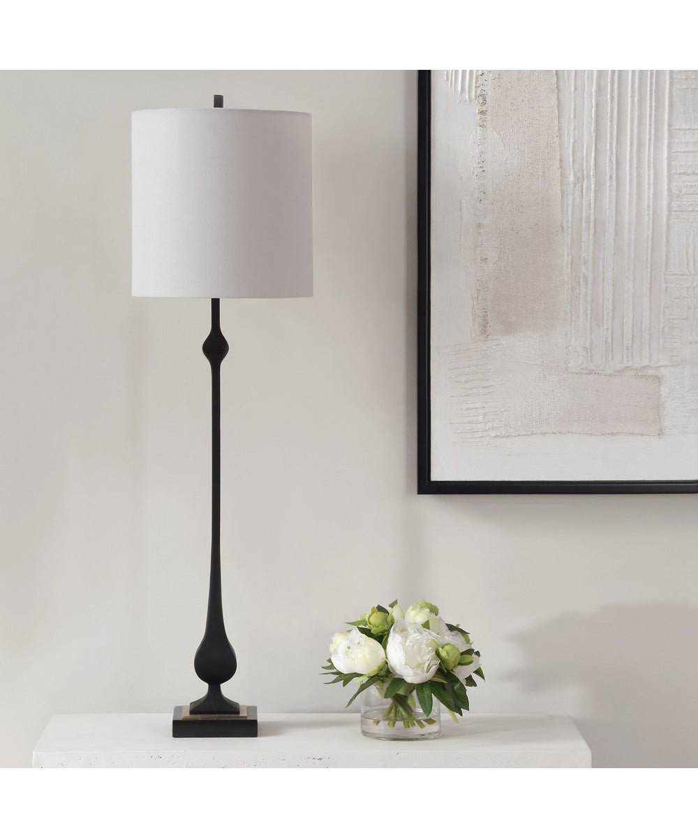 Hightower Black Buffet Lamp
