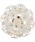 Marianne 3-Light Medium Semi-Flush Mount in Deluxe Gold