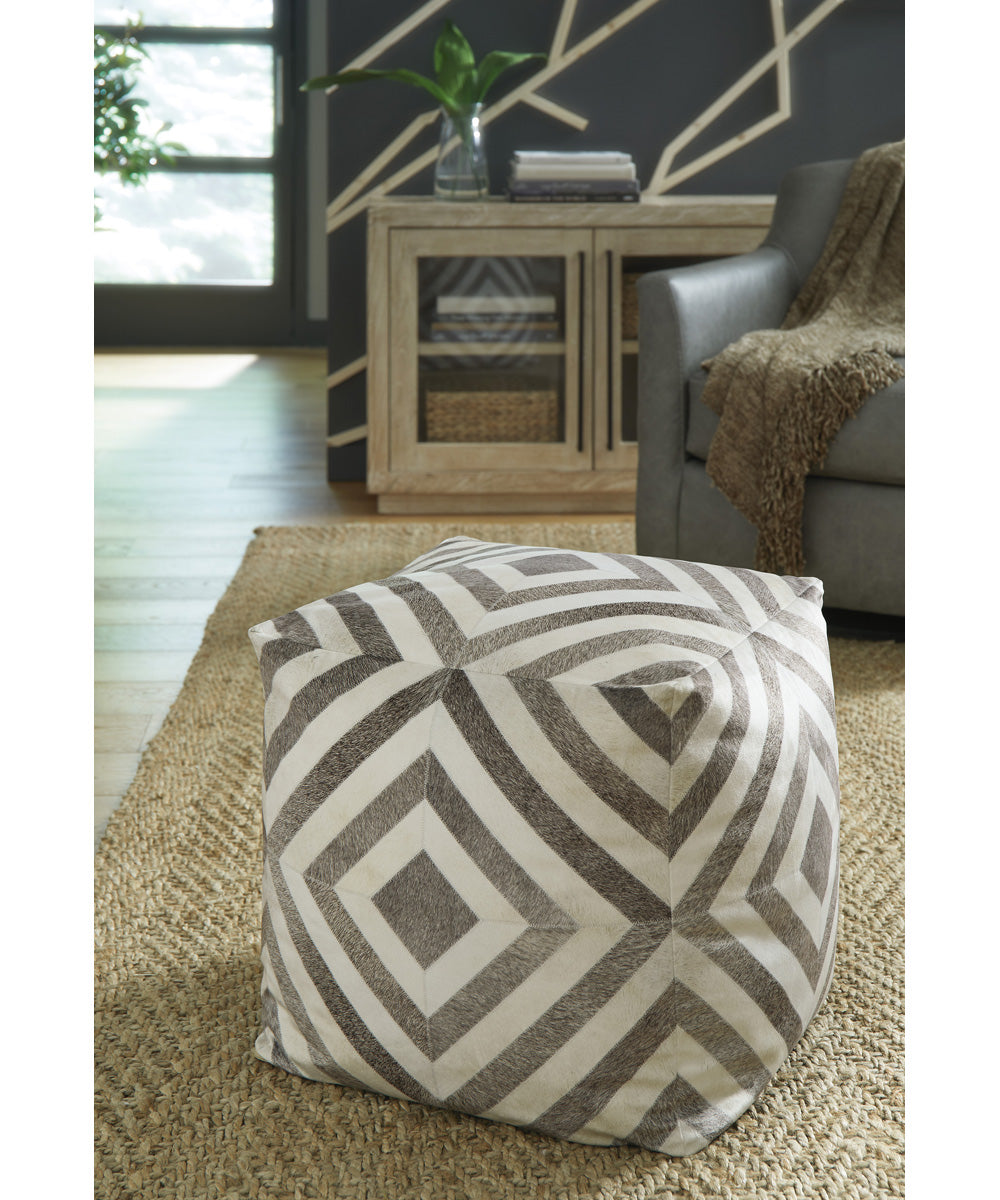 Hartselle Pouf Brown