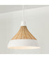 Kali 1-Light Pendant Matte White
