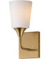 Hudson 1-Light Sconce Satin Nickel
