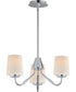 Durham 3-Light Chandelier Polished Chrome