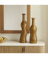 Sienna Flow Indoor-Outdoor Bottle Vases, Set of 2