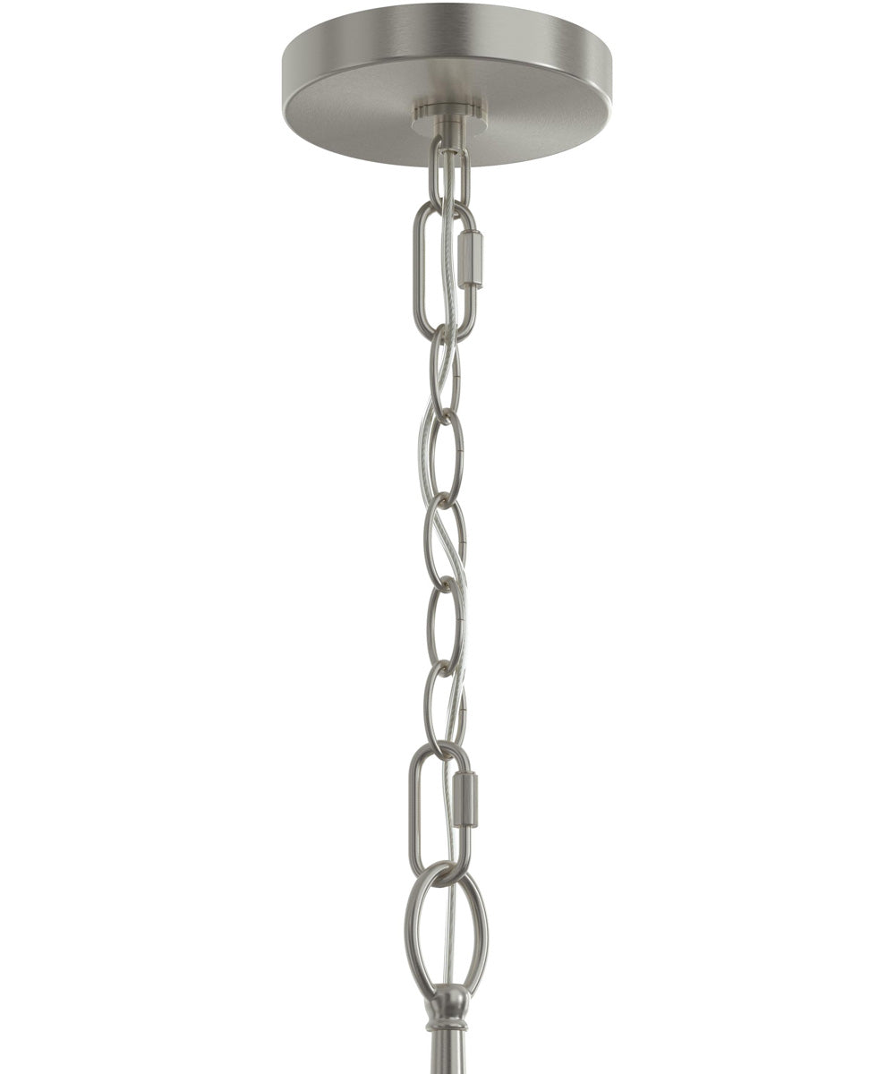 Jheni 4-Light Medium Chandelier Brushed Nickel