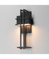 Prairie 17 inch LED Outdoor Wall Sconce Black