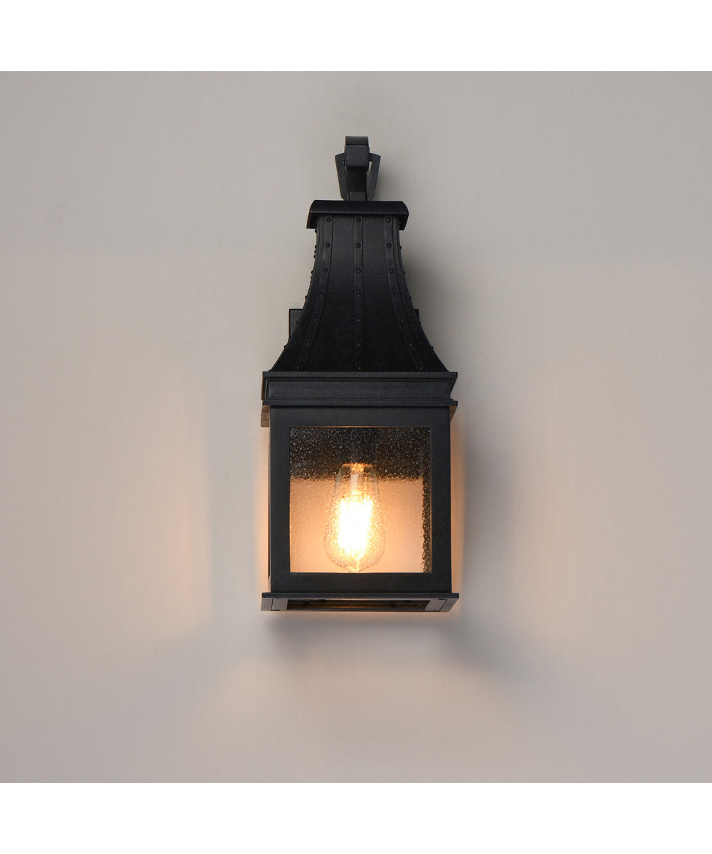 Bramwell VX Single Outdoor Wall Sconce Black Patina