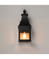 Bramwell VX Single Outdoor Wall Sconce Black Patina