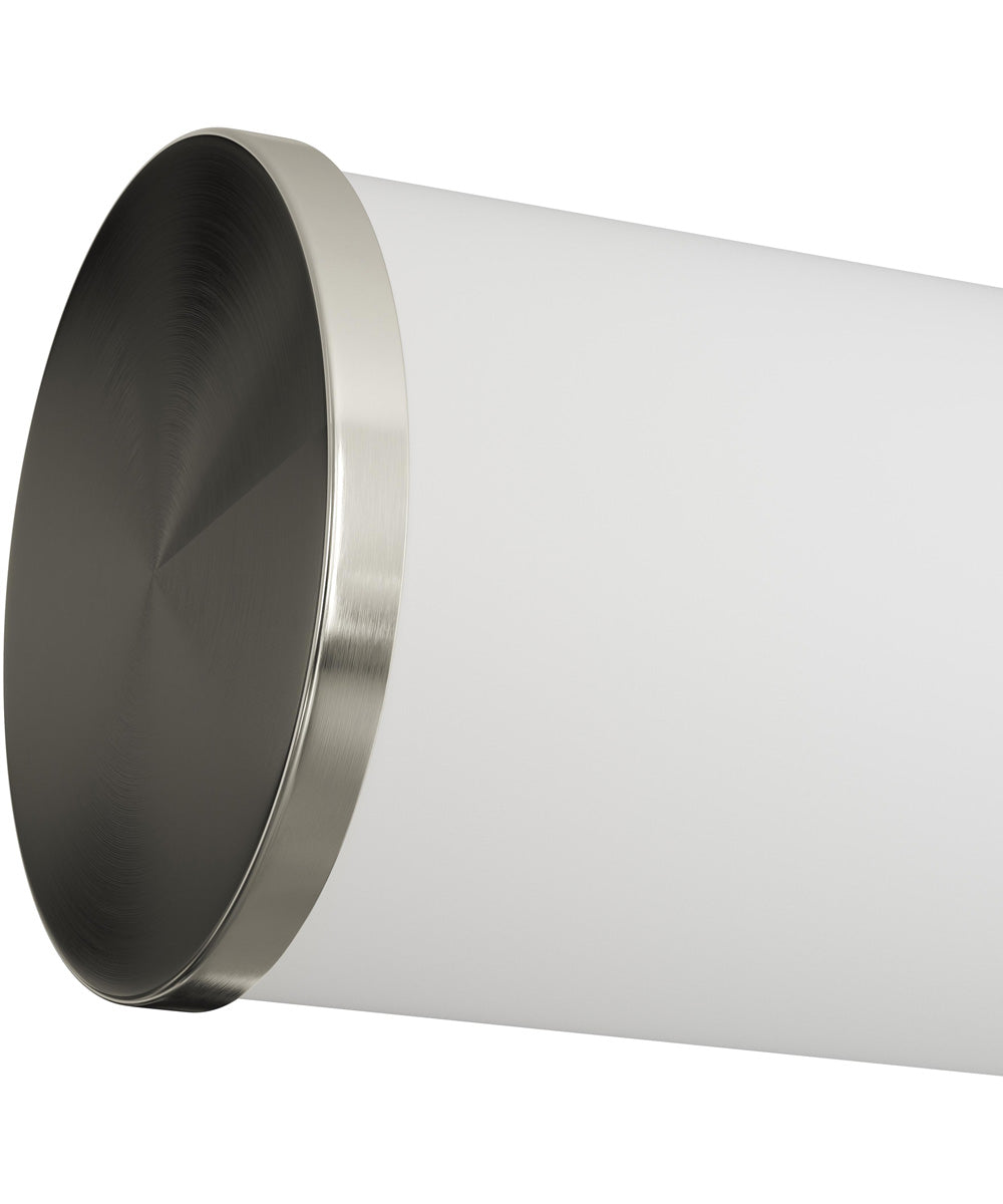 Phase 6.2 24 in. 5CCT Integrated LED Linear Vanity Light Brushed Nickel