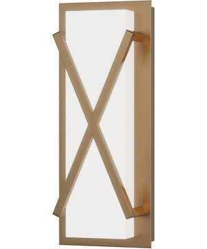 Dexter 14 inch LED Wall Sconce Natural Aged Brass