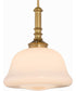 Revival Pendant Brushed Brass