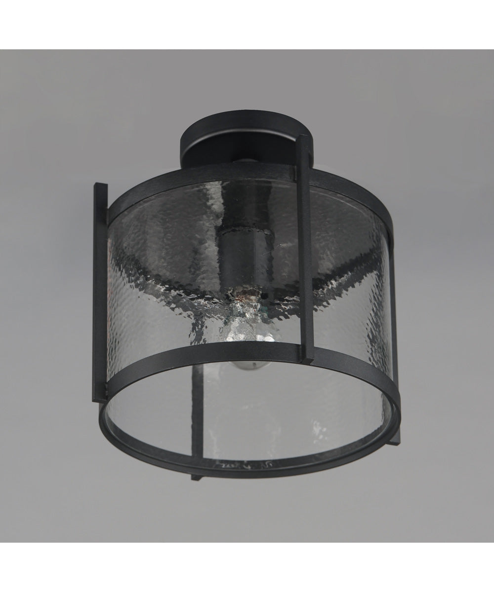 Belfry 1-Light Semi-Flush/Pendant Black