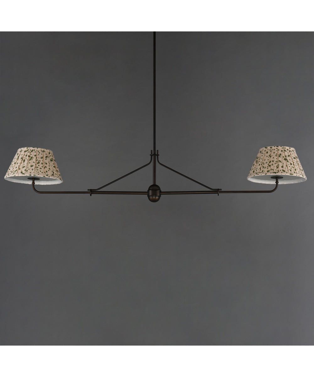 Dunbridge 2-Light Pendant Antique Bronze