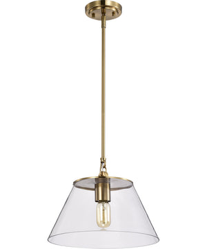 Dover 1-Light Pendant Vintage Brass