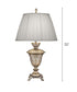 32"H Milano Silver Signature by Stiffel Table Lamp, 3-Way