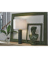 Keegan Marble Table Lamp Green
