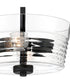 Ingo 2 Light Semi Flush Matte Black